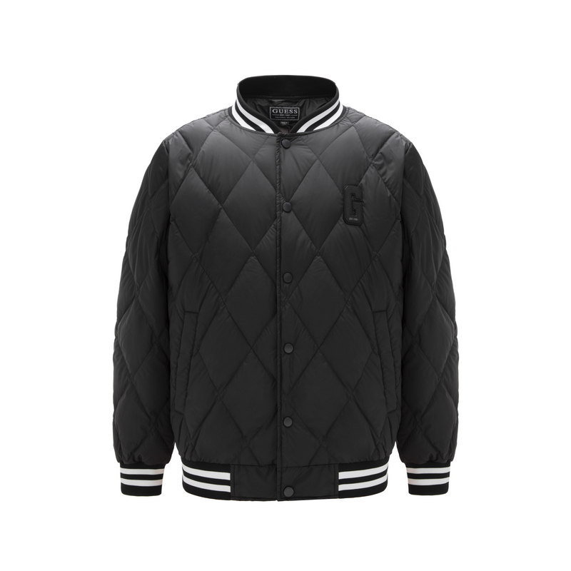 

GUESS Мужская пуховая куртка, JBLK-Graphite Black