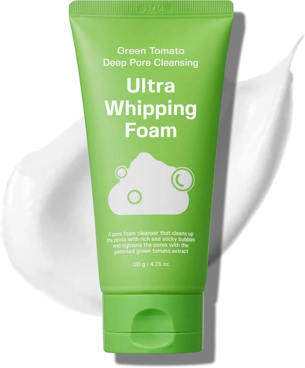 Пенка для умывания Sungboon Editor — Green Tomato Dip Pore Cleansing Ultra Whip Foam, 120 г