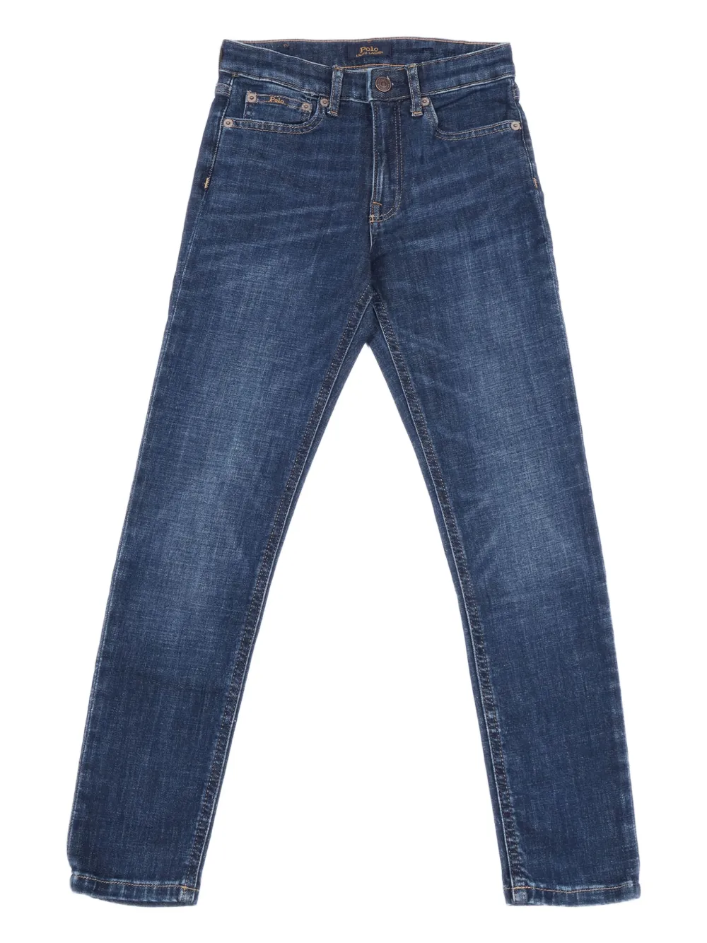 

Узкие джинсы Polo Ralph Lauren Kids, синий