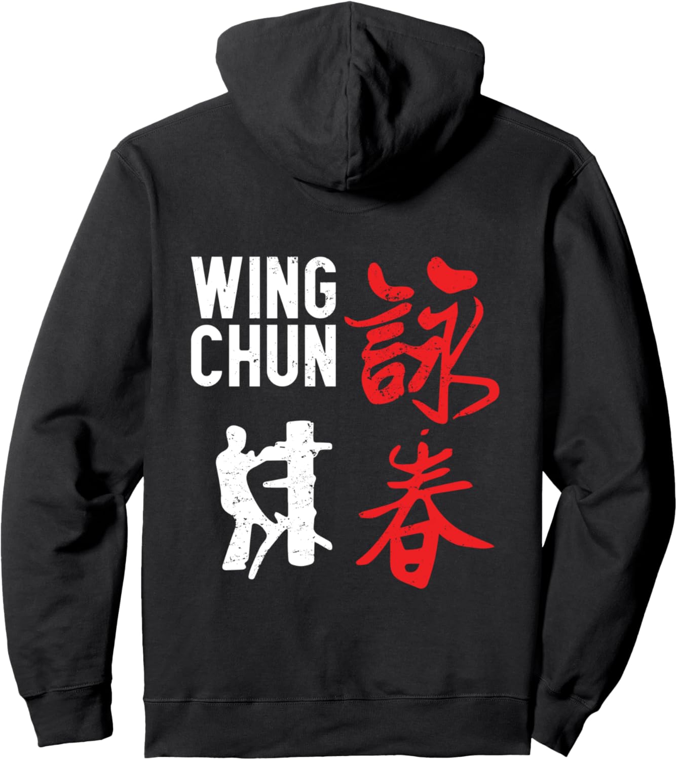 

Худи с символикой Вин Чун для поклонников Вин Чун Wing Chun Mixed Martial Arts Tournament, черный