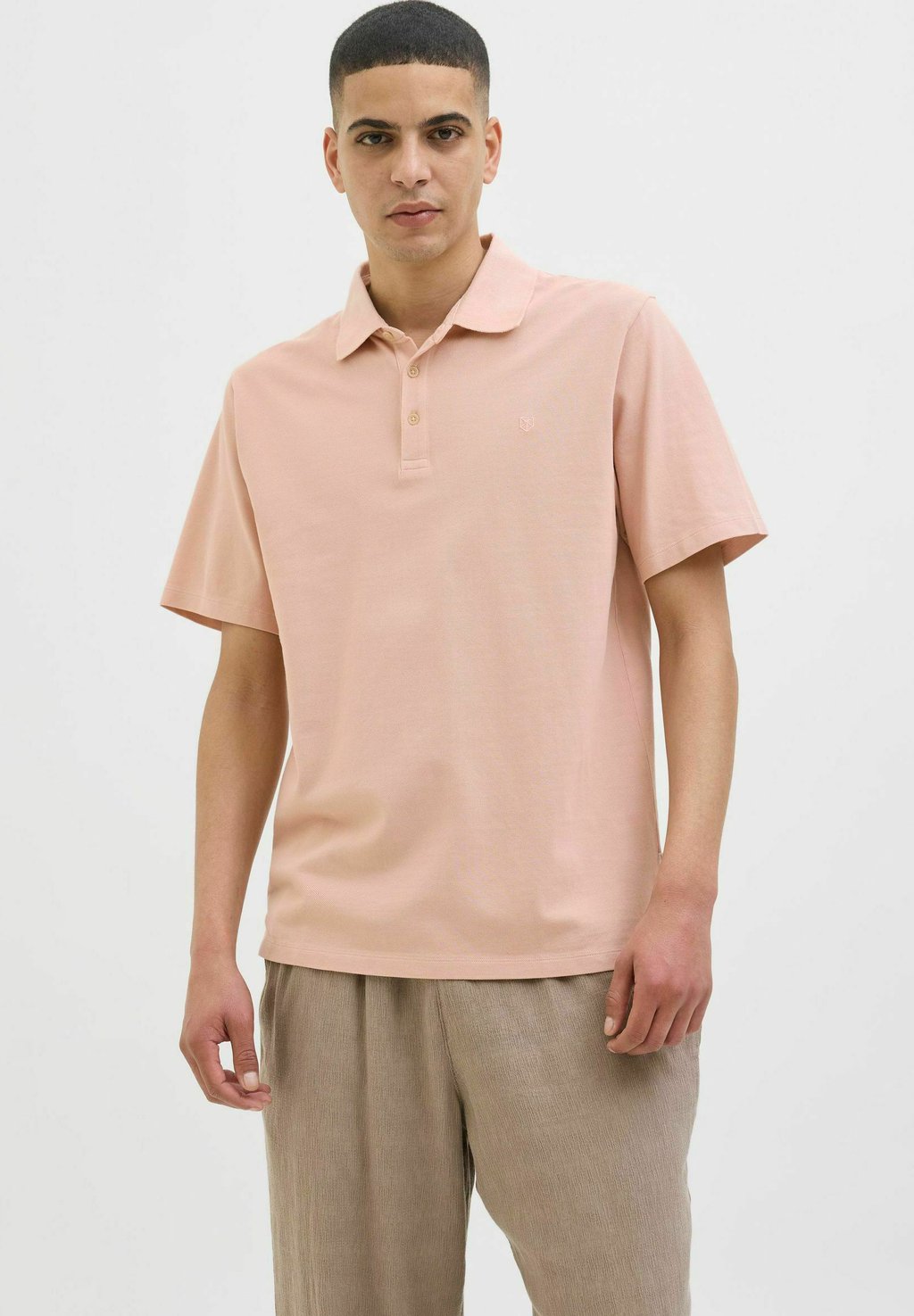 

Рубашка поло JPRWILLIAM Jack & Jones PREMIUM, светло-розовый