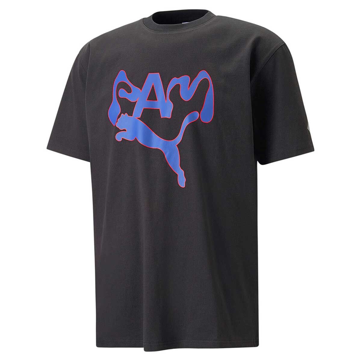 

Футболка x P.A.M. Graphic T-shirt Puma, цвет Puma Schwarz/Schwarz