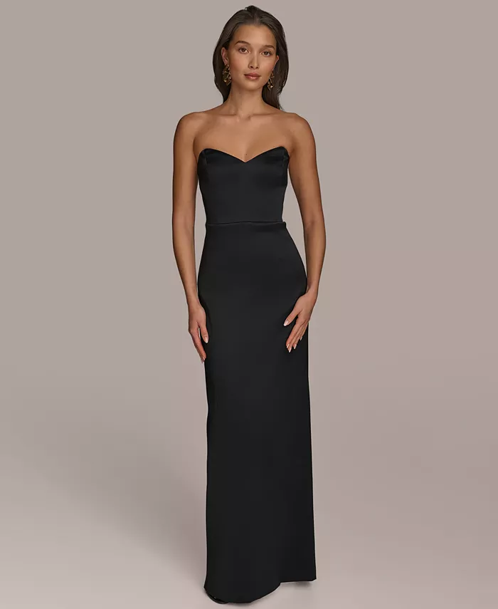 

Женское платье без бретелей Donna Karan New York, черный