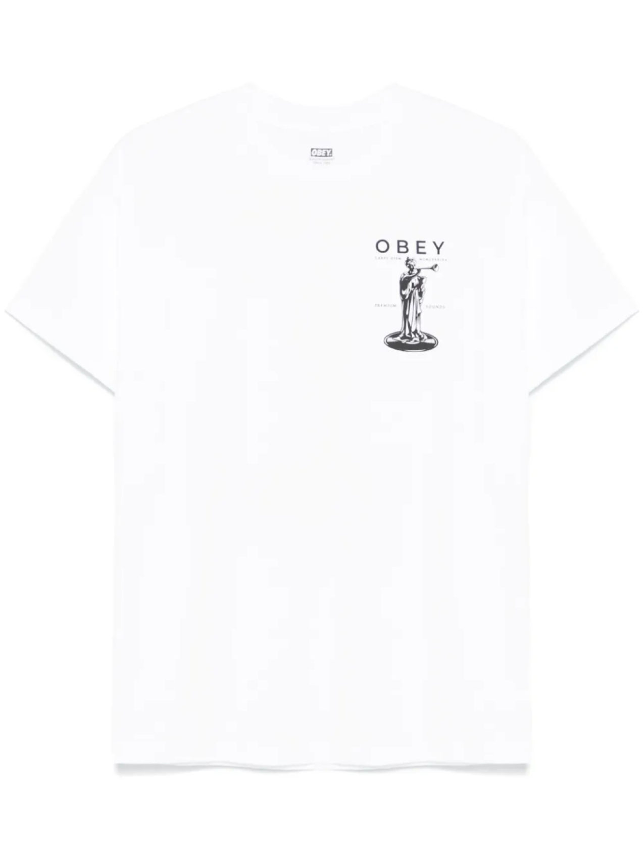 

Obey футболка с принтом Premium Sounds, белый