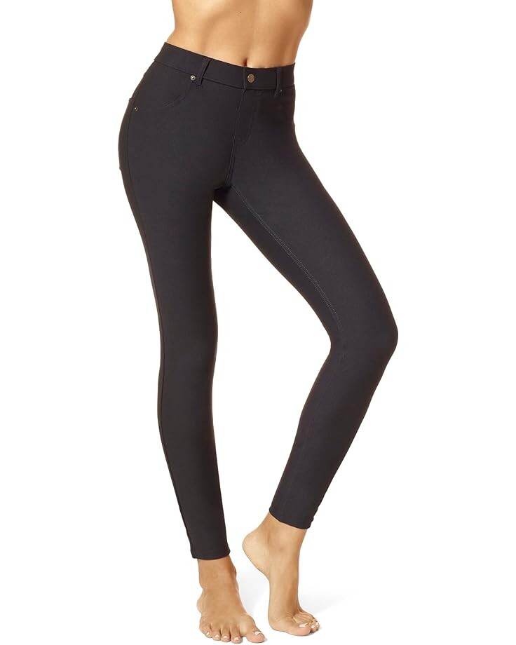 

Джинсы HUE Essential Denim Leggings, черный