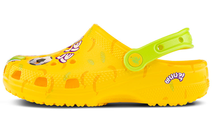 Сандалии Crocs x Nongshim Classic Clog 'Banana Kick', желтый — фото 2