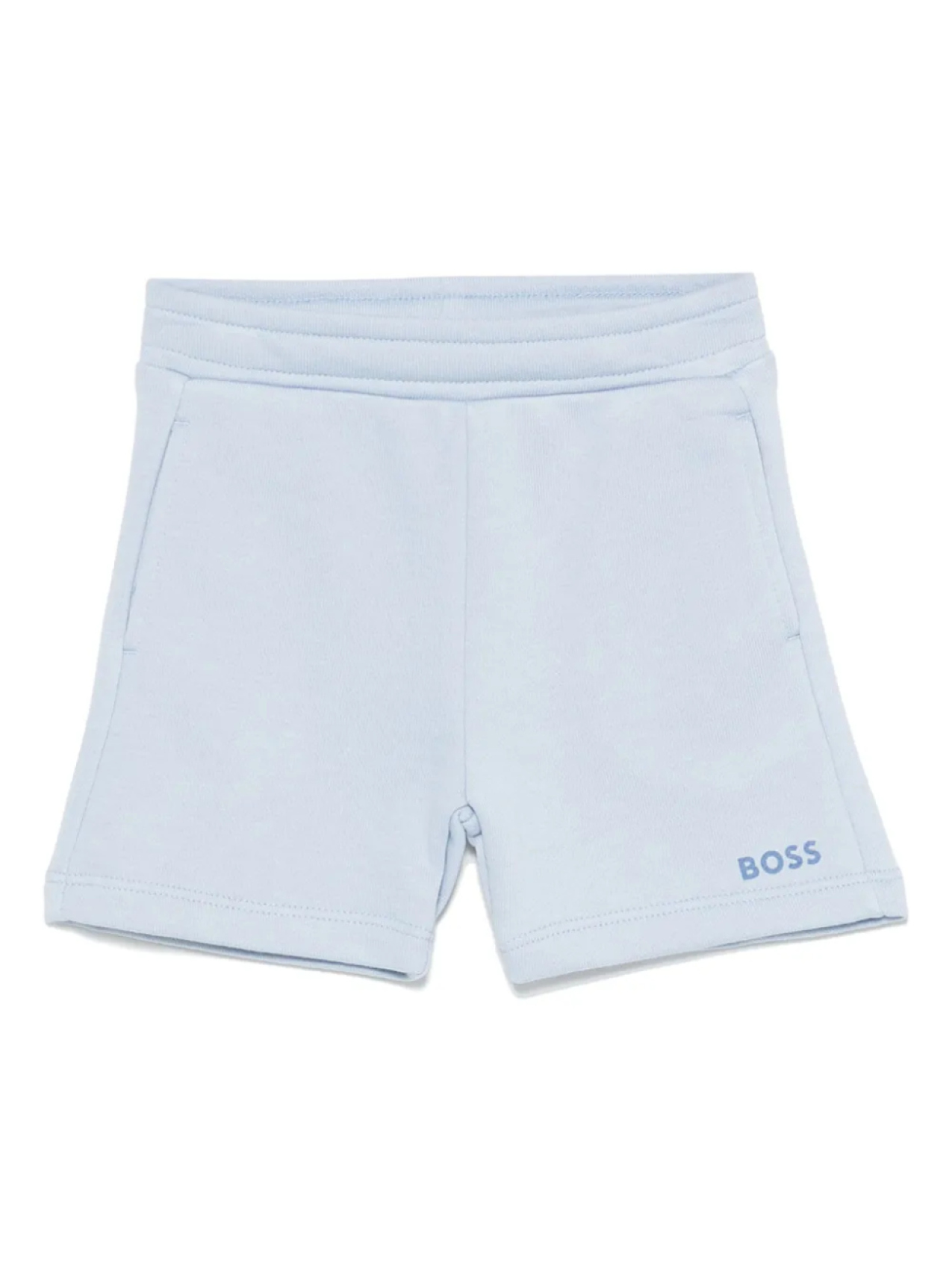 

Шорты с логотипом BOSS Kidswear, синий