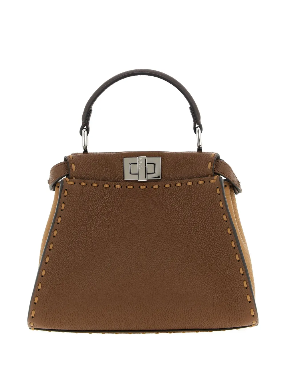 

Сумка Peekaboo Selleria FENDI, коричневый