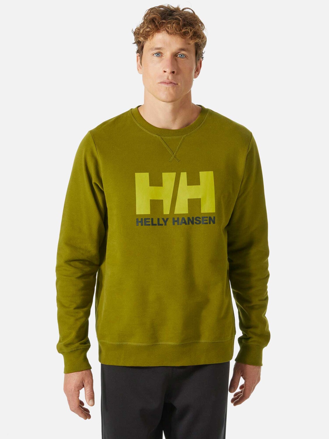

Блуза Helly Hansen HH LOGO CREW, зеленый