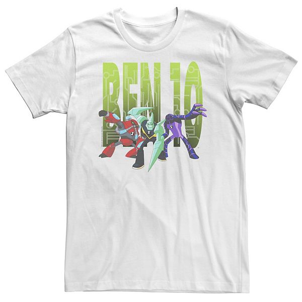 

Футболка Big & Tall Cartoon Network Ben 10 Trio Group Shot Licensed Character