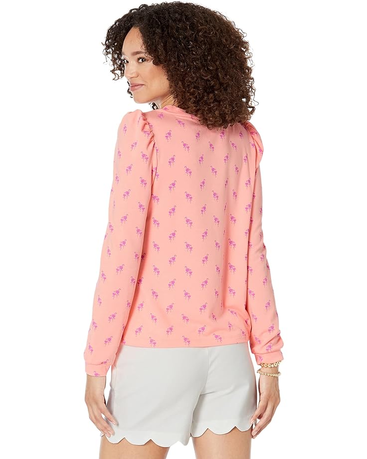 

Толстовка Lilly Pulitzer Jansen Sweatshirt, цвет Peach Hyacinth Me and My Minnie