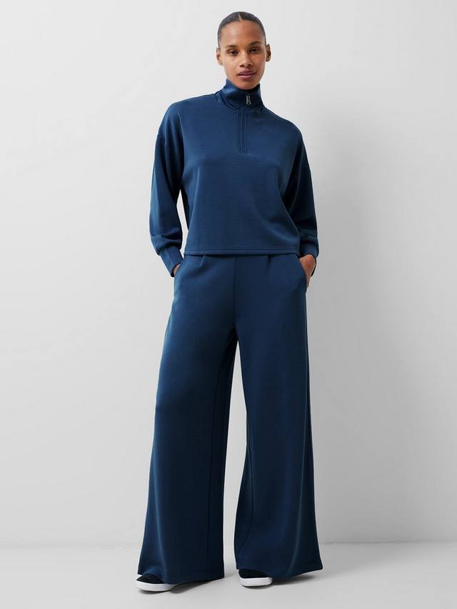 

Свитер на молнии wren 1/2 French Connection, цвет Midnight Blue
