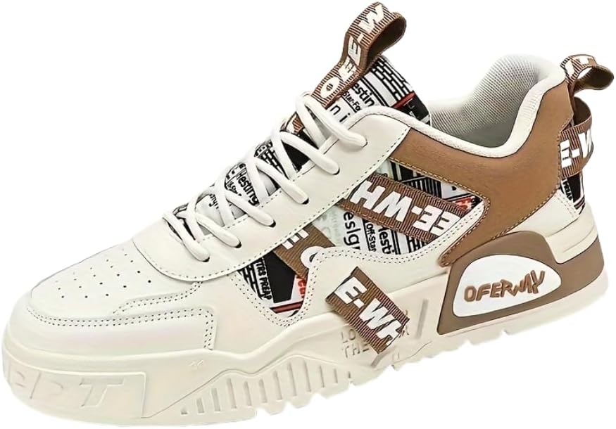 

Стильные скейтбордические кроссовки для мужчин- дышащие и легкие для комфортной ходьбы и бега, мужские кроссовки Hhhchpm, хаки