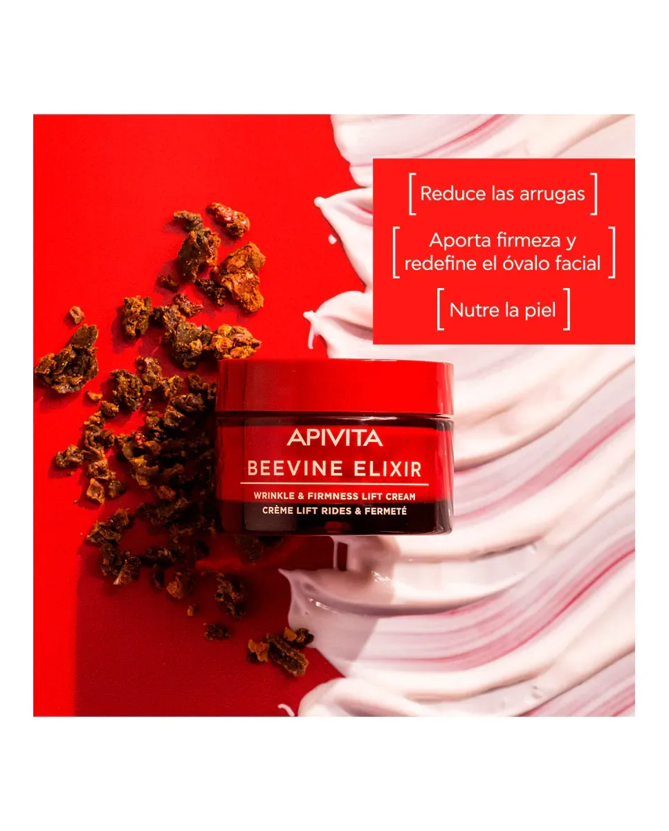 Крем для лица Apivita — Антивозрастной Beevine Elixir, 50 мл — фото 3