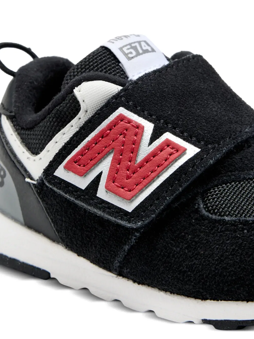 Кроссовки с логотипом New Balance Kids, черный — фото 4