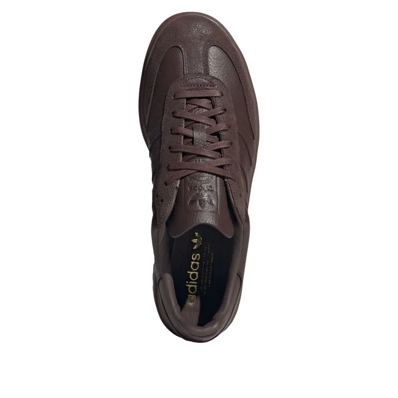 Кроссовки Adidas Samba LX Freizeit 'Brown Gum' HQ9251, коричневый — фото 2