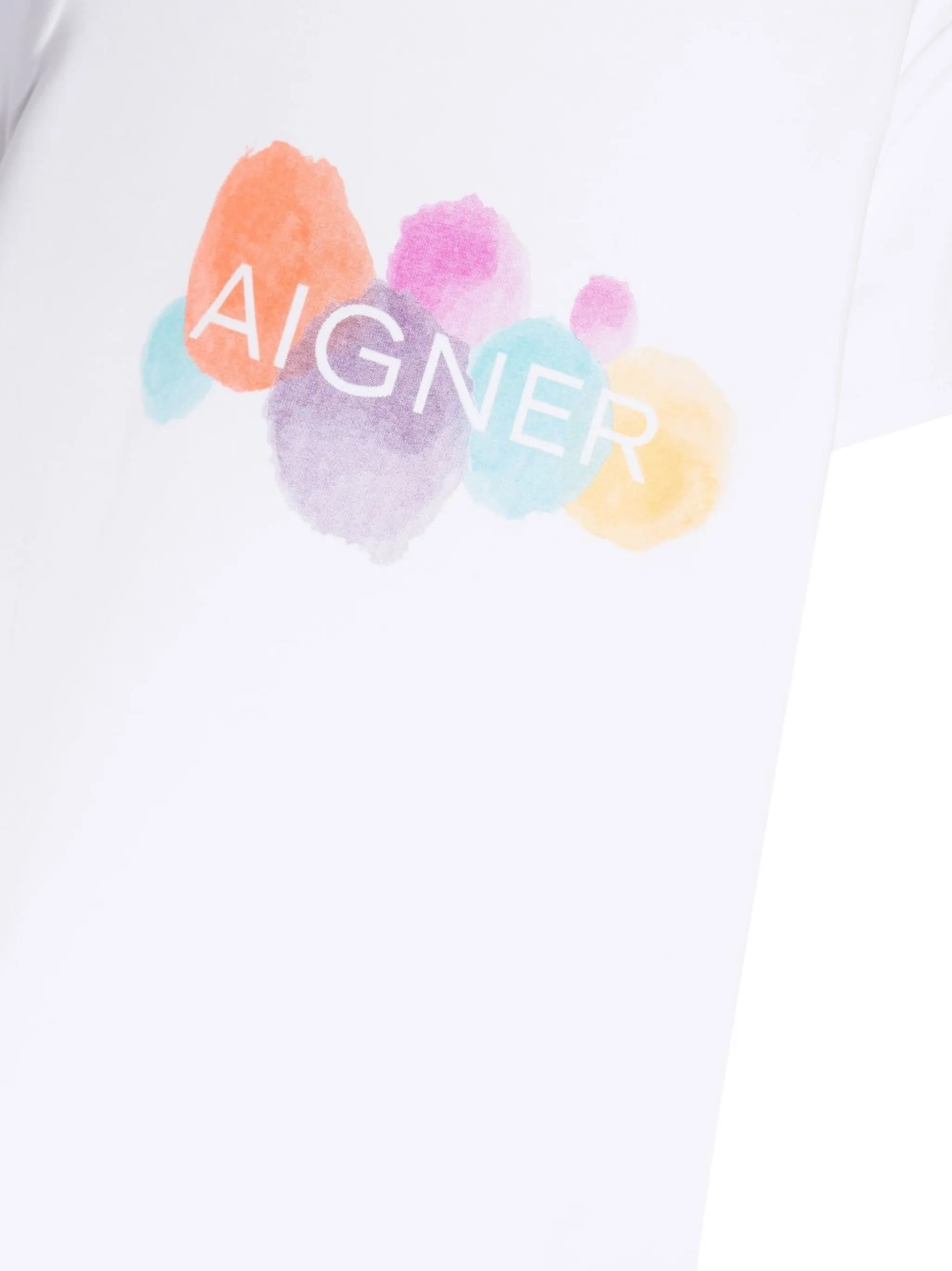 Платье с цветочным принтом Aigner Kids, белый — фото 3