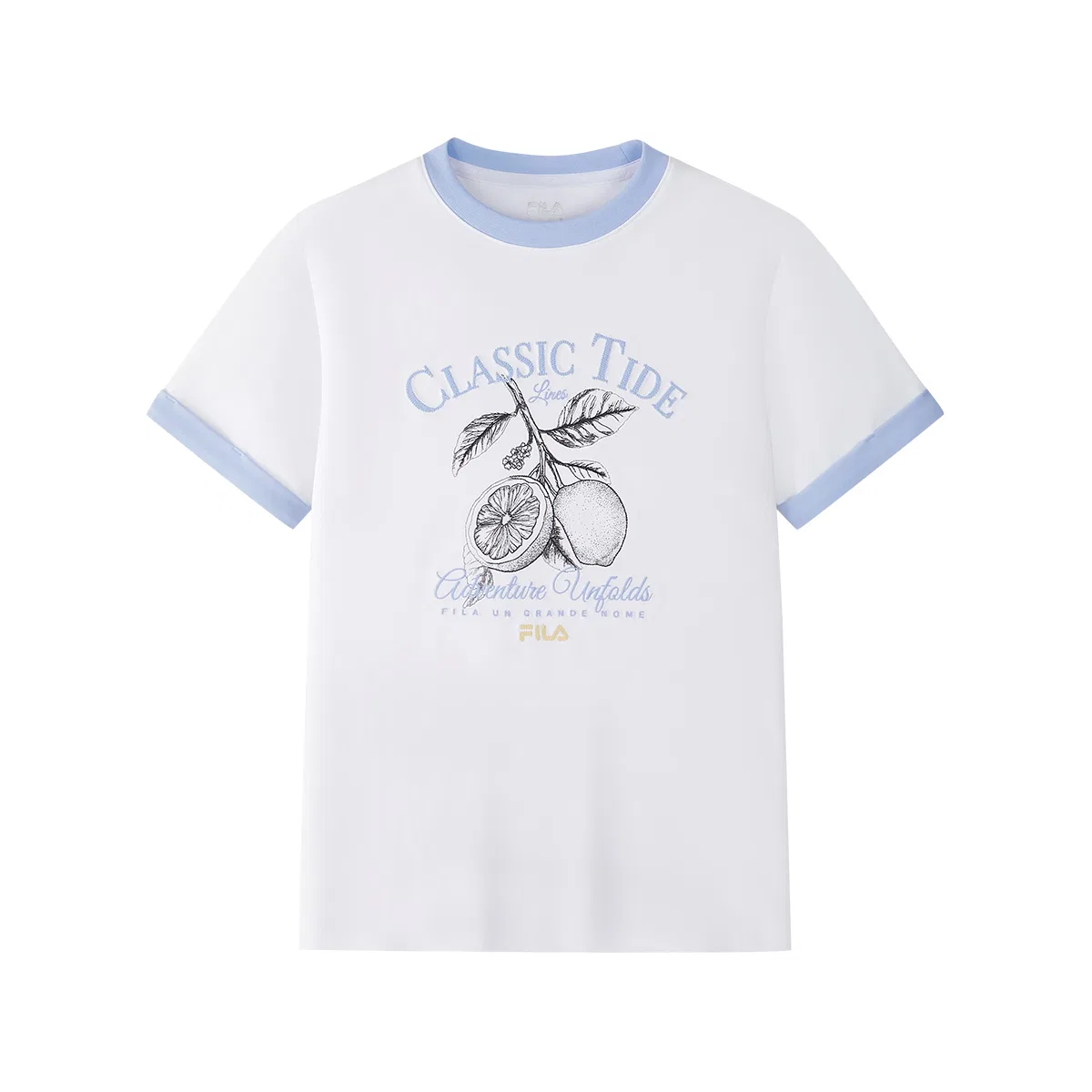 Футболка с коротким рукавом Standard White Kids' FILA KIDS