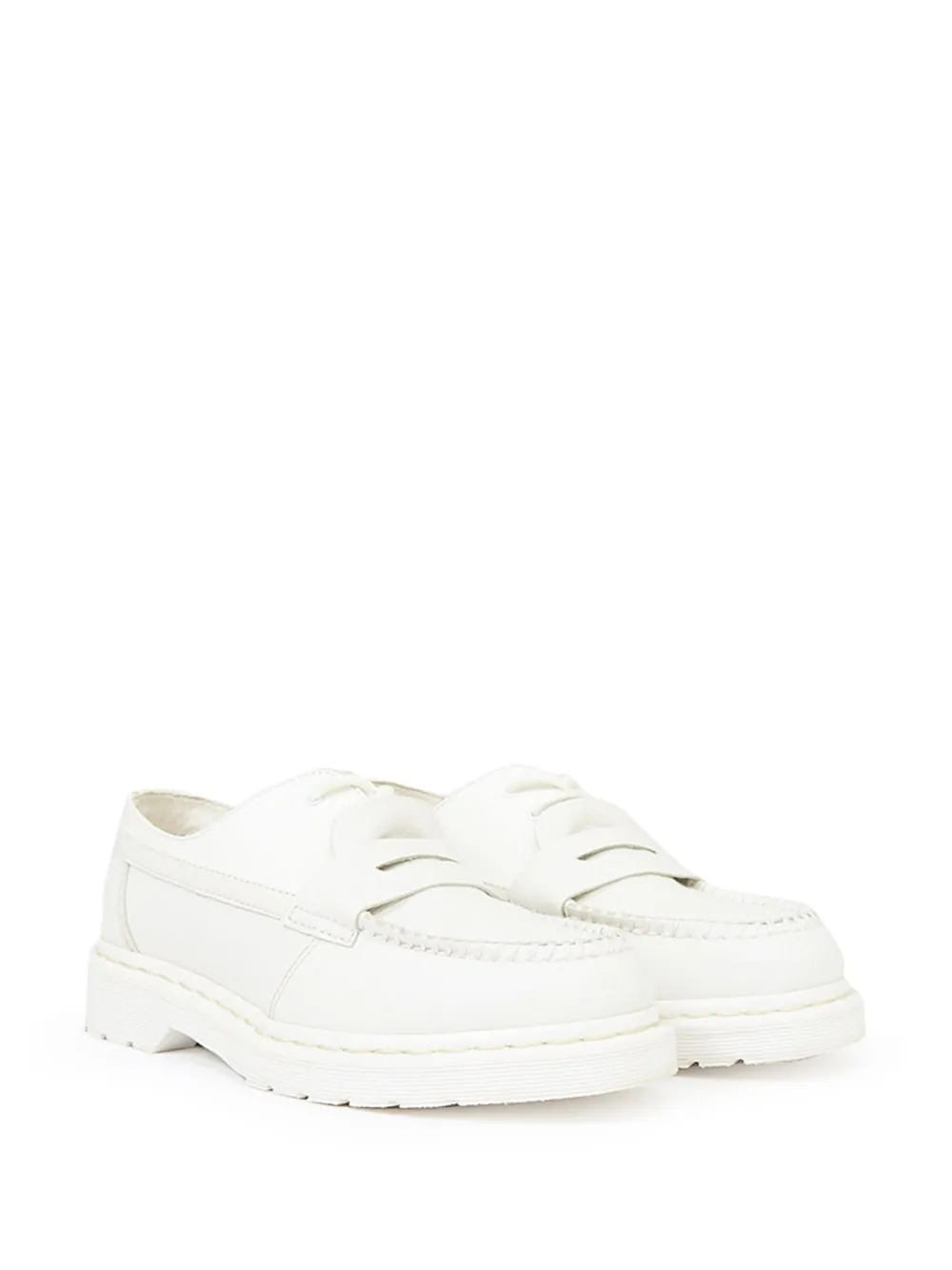 Лоферы из коллаборации с Dr. Martens MM6 Maison Margiela, белый — фото 2