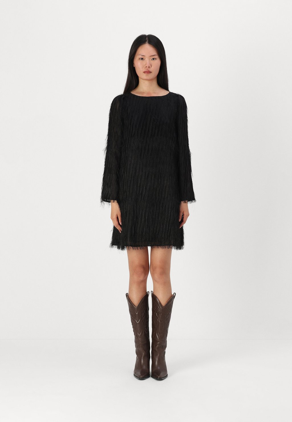 

Коктейльное платье / Вечернее платье YASDIA BOAT NECK DRESS YAS, черный