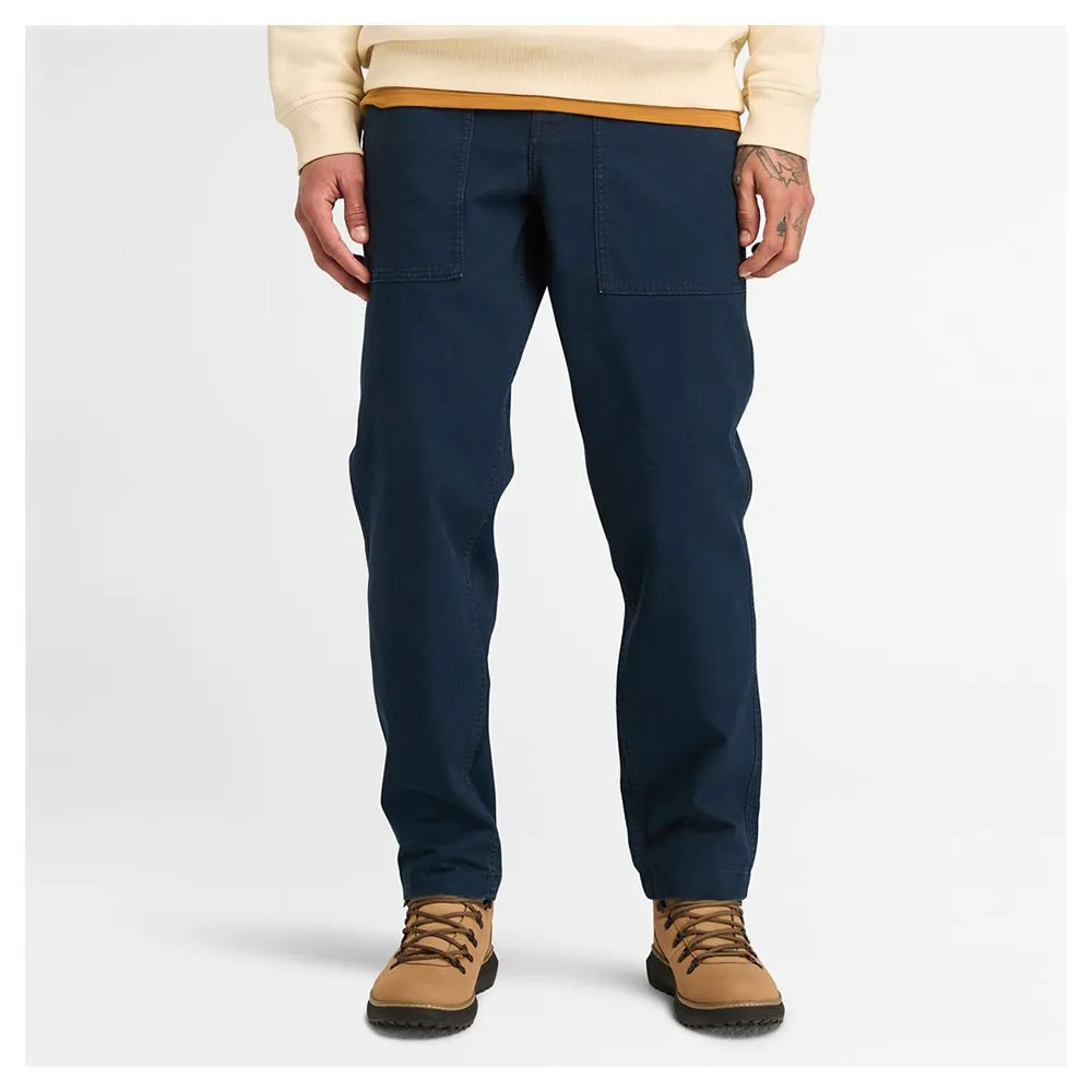 

Брюки Timberland Goffstown Washed Canvas Fatigue, синий