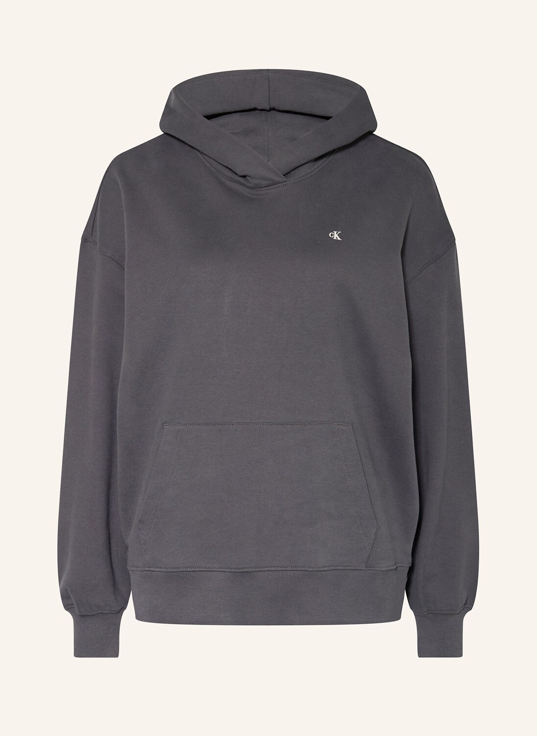 

Толстовка с капюшоном Calvin Klein Jeans, серый