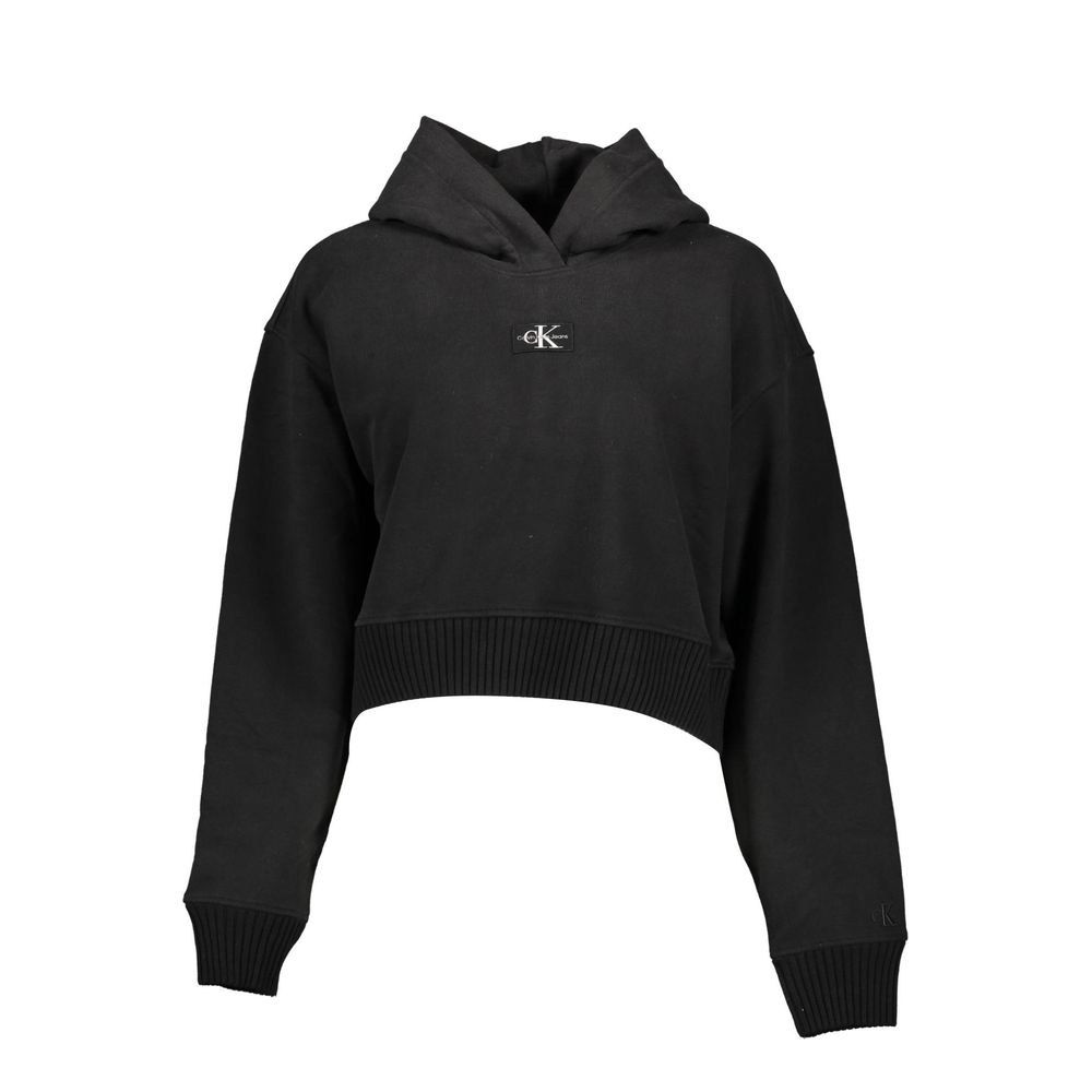 

Черный хлопковый свитер Calvin Klein