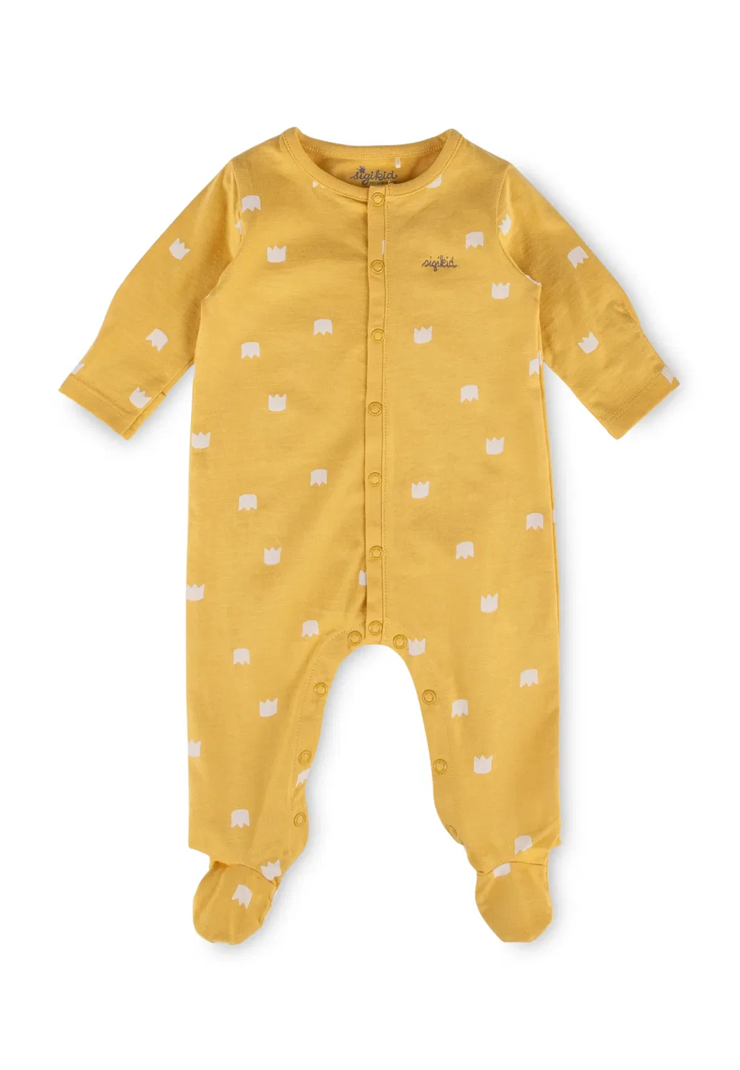 Комбинезон для новорожденных с короной Sigikid, желтый