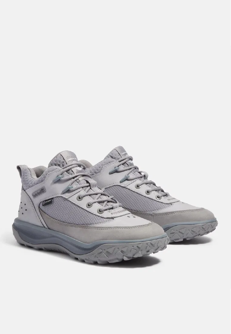 Мужские кроссовки TimberCush Motion 7 Mid, водонепроницаемые, Timberland, серый — фото 4