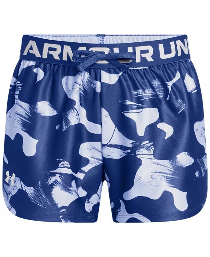 

Шорты с принтом для больших девочек Under Armour, синий