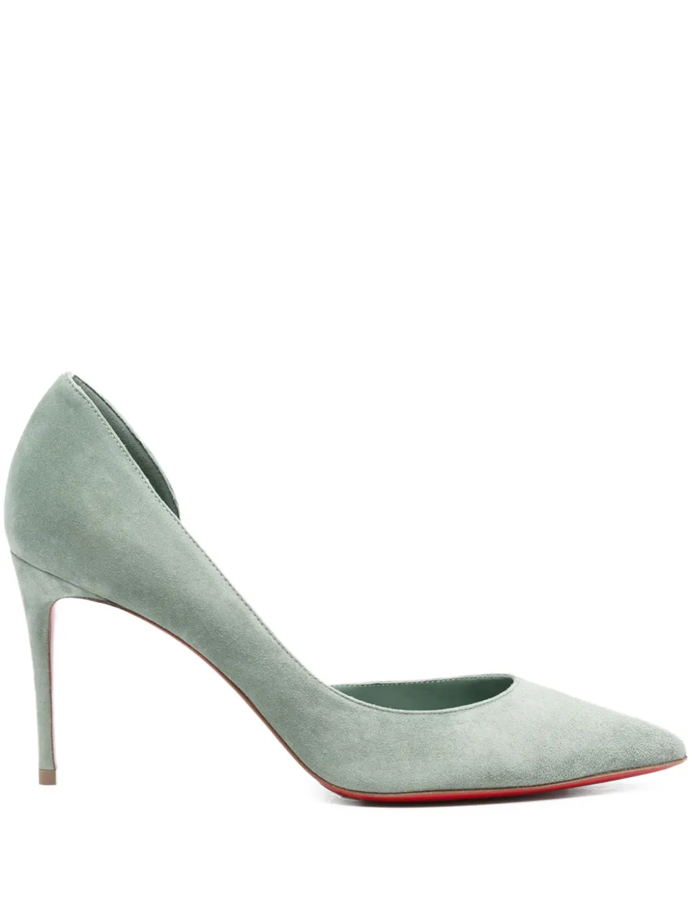 Туфли с вырезами Christian Louboutin, зеленый