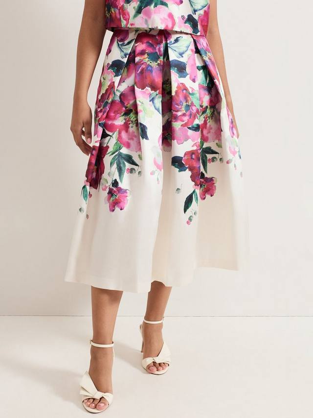 

Небольшая юбка с цветочным принтом Celeste Phase Eight, Multi