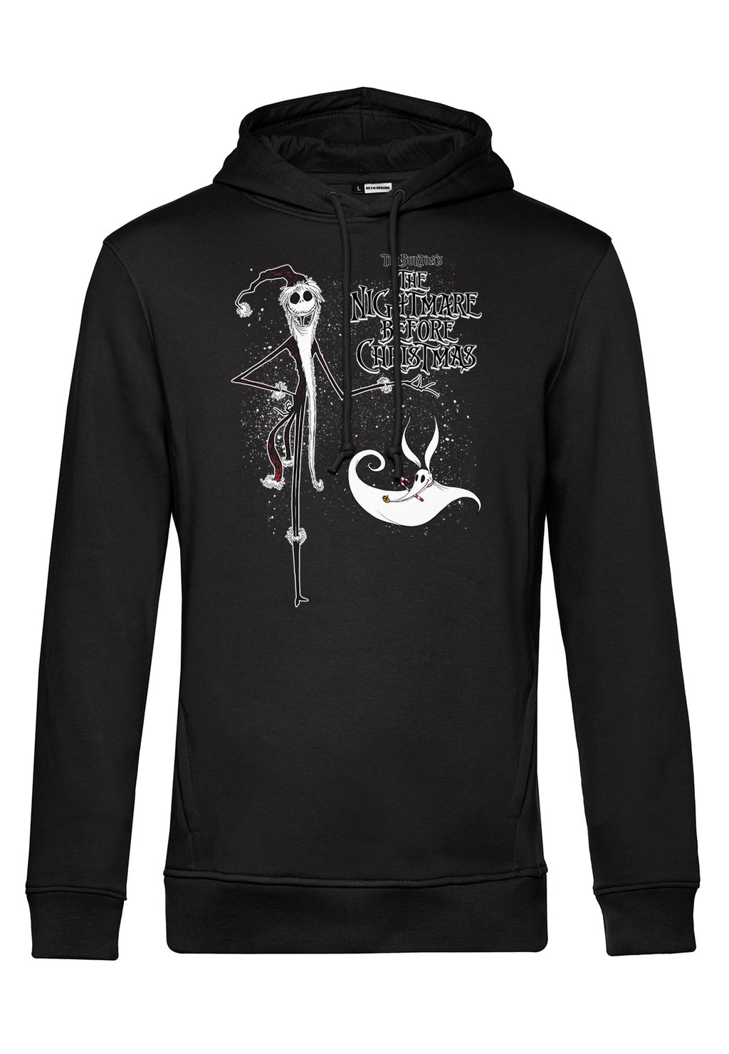 

Толстовка с капюшоном NIGHTMARE BEFORE CHRISTMAS CHRISTMAS ZERO-1 Henry Tiger, черный