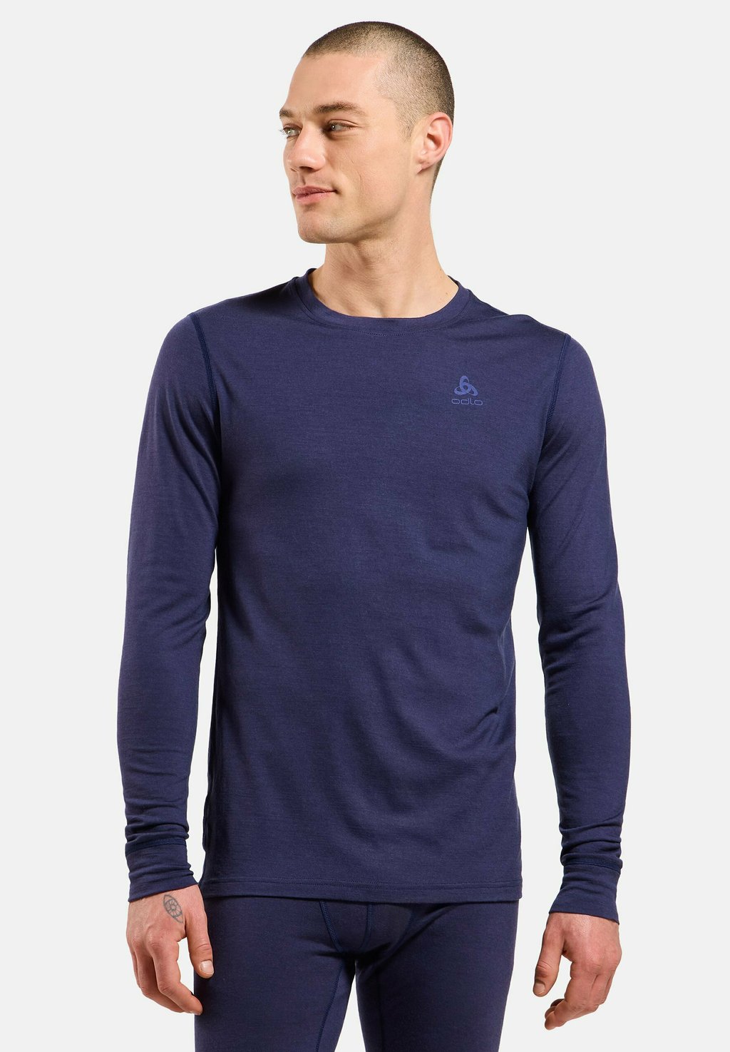

Лонгслив CREW NECK ODLO, синий