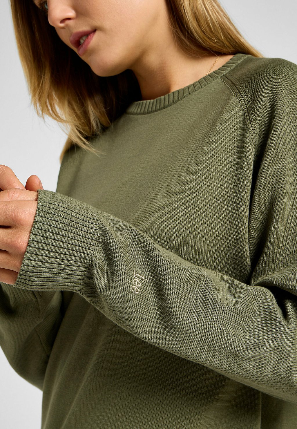 

Джемпер CLEAN RAGLAN SWEATER Lee, зеленый