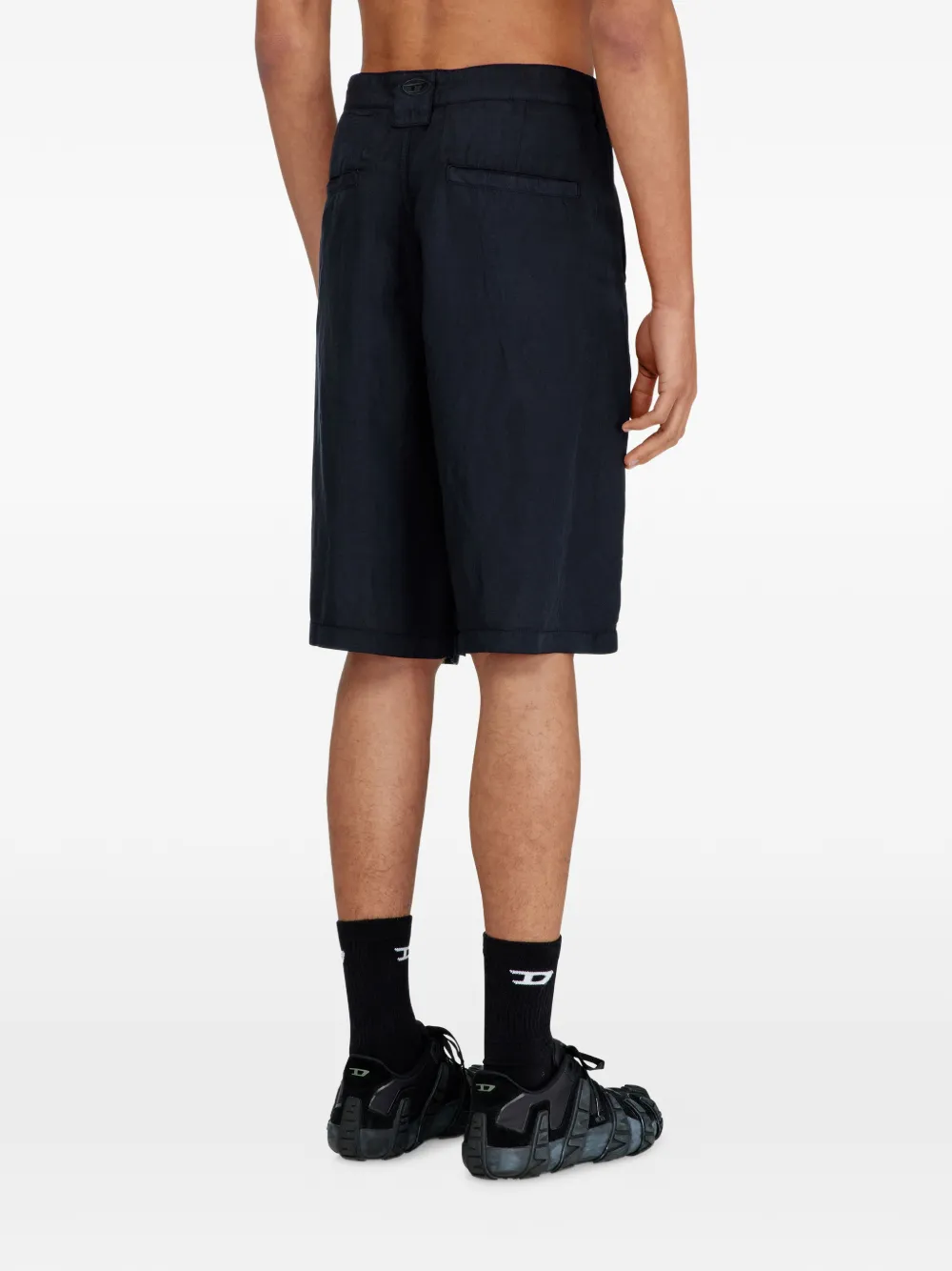 Шорты-чинос P-Hant-Chino-Short-Pgbs Diesel, черный — фото 4