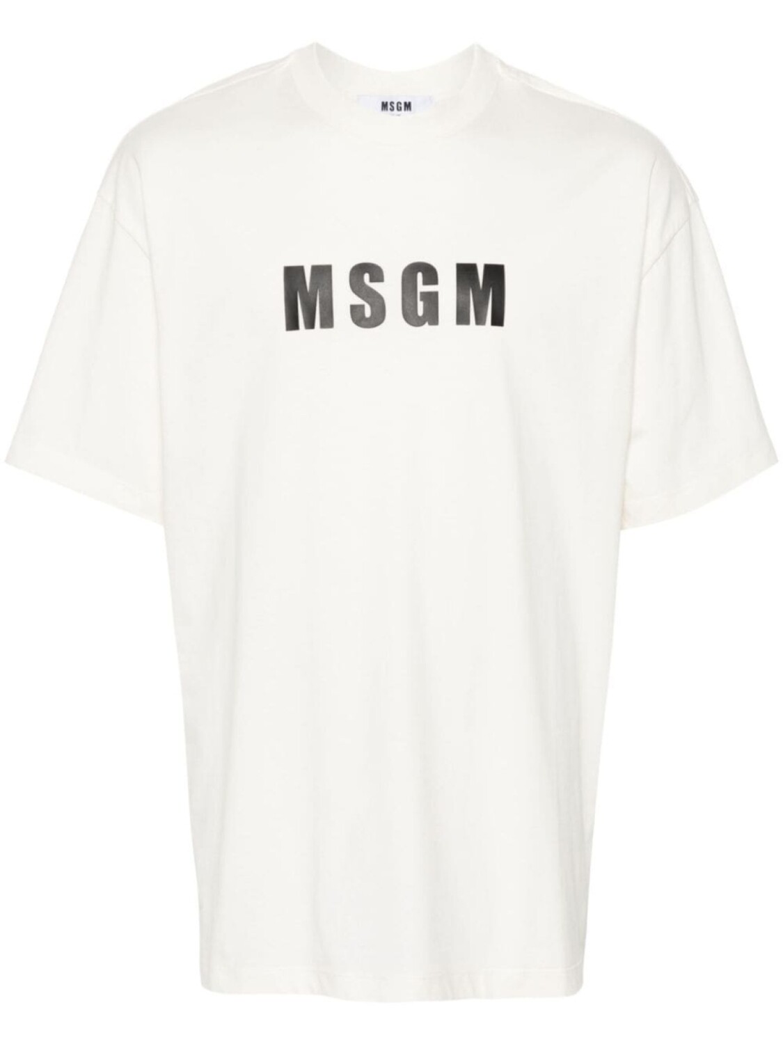 

MSGM футболка с логотипом, белый
