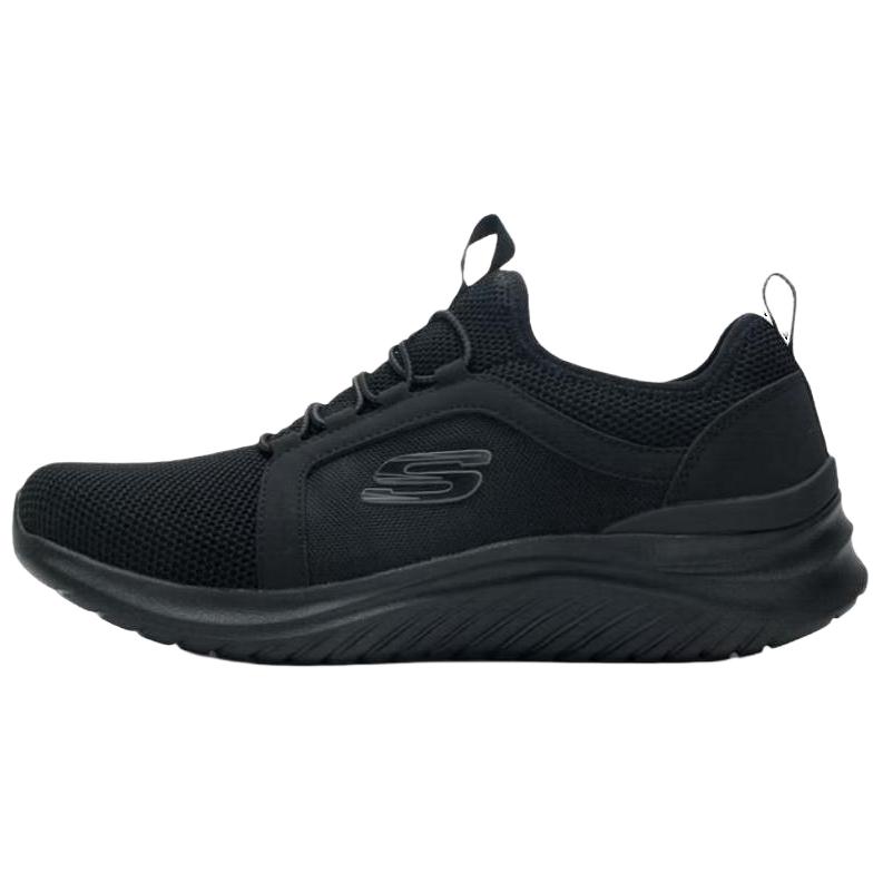 

Skechers Амортизирующие, износостойкие, дышащие, низкие кроссовки для бега, мужские, черные