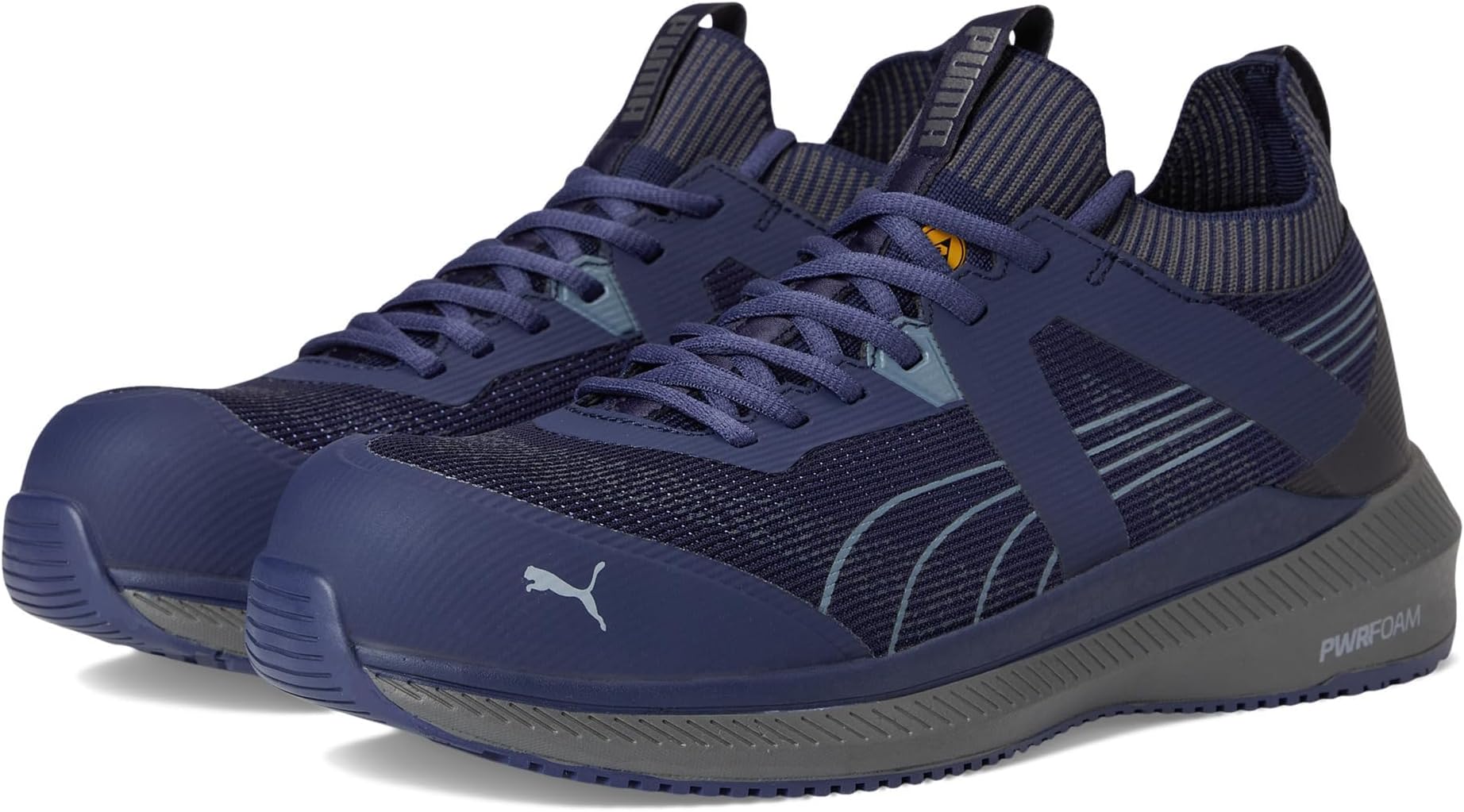 

Кроссовки PUMA Safety Turbo Low ASTM SD SR, цвет Navy/Grey