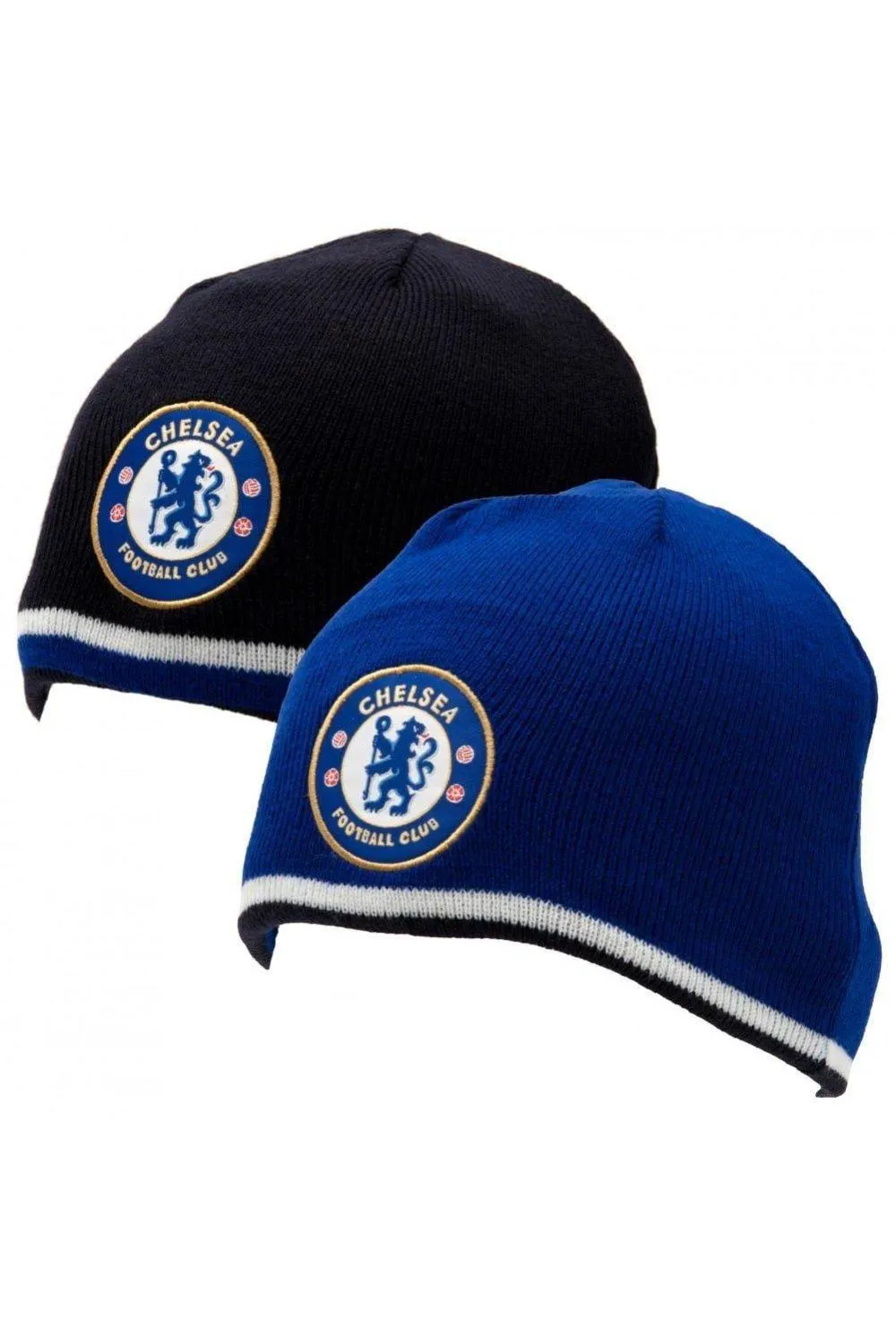 

Официальная двусторонняя вязаная шапка Chelsea FC, темно-синий