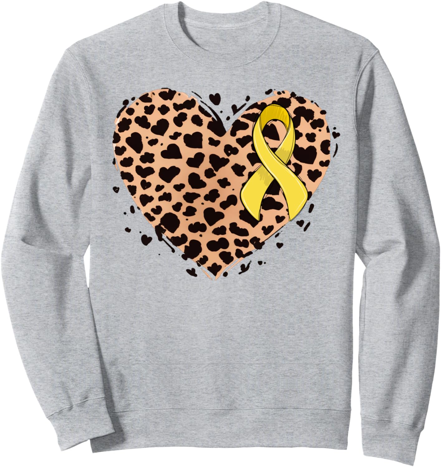 

Толстовка с принтом «Желтая лента, гепард, леопард, сердце» в поддержку борьбы с детским раком Cheetah Leopard Heart Childhood Cancer, Желтый, Толстовка с принтом «Желтая лента, гепард, леопард, сердце» в поддержку борьбы с детским раком Cheetah Leopard H