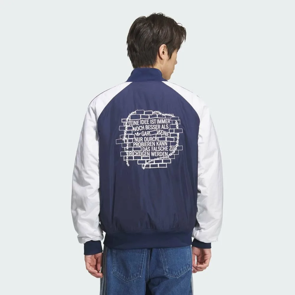 Блузка Nylon PD JKT Adidas, blue — фото 4