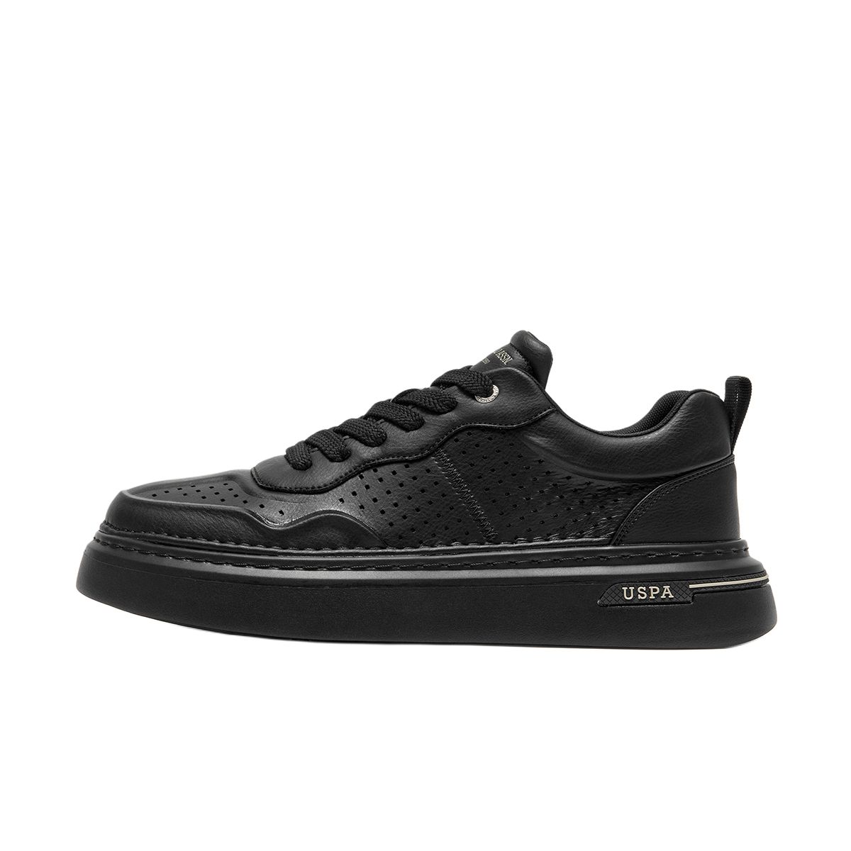 

U.S. POLO ASSN. Мужские скейтерские кроссовки черные, цвет Black