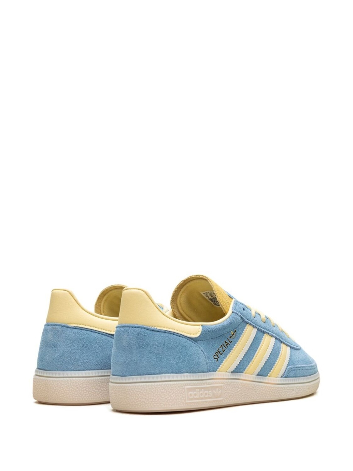Adidas кроссовки Handball Spezial Semi Blue/Burst Yellow, синий — фото 3