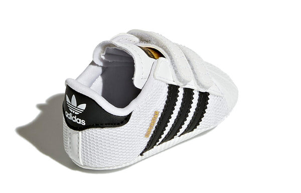 Кроссовки суперзвезда детская кроватка Adidas, белый — фото 4
