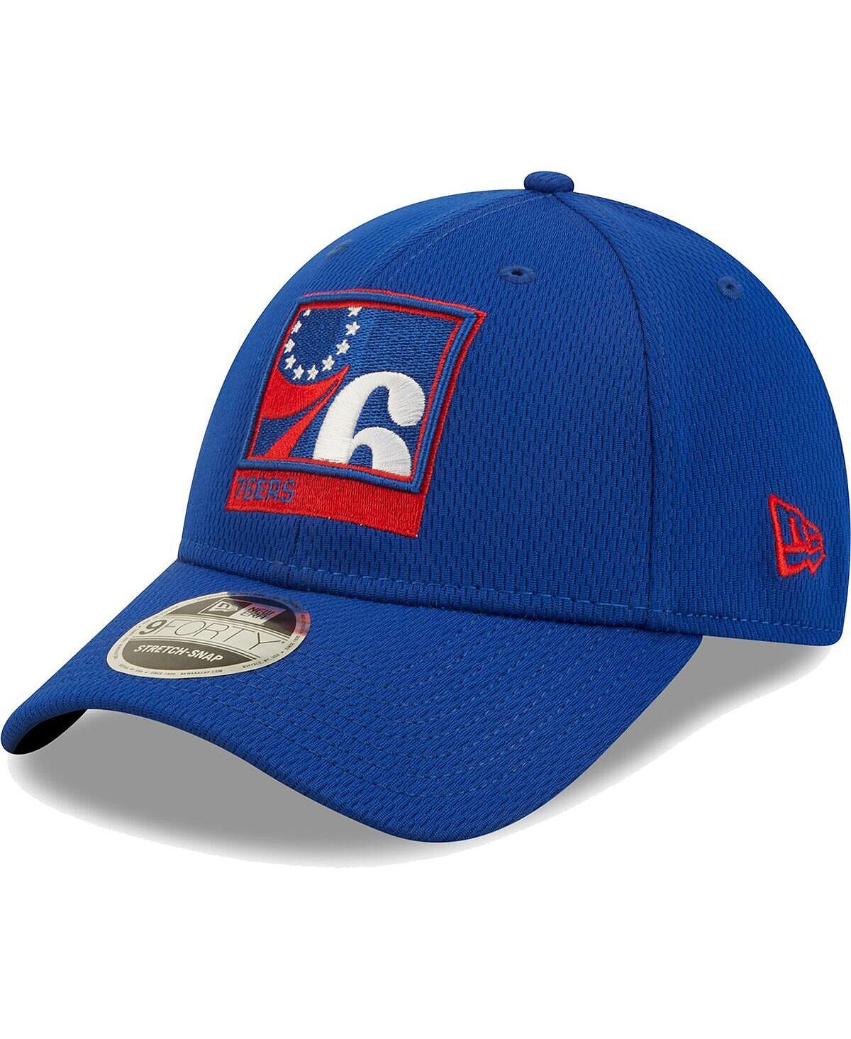 

Мужская кепка Snapback Royal Philadelphia 76ers в рамке 9FORTY New Era