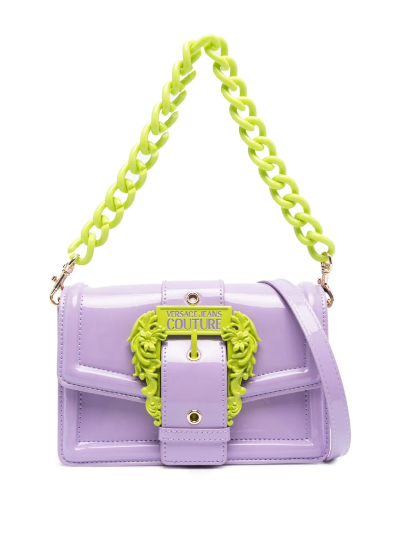 

Versace Jeans Couture сумка на плечо с пряжкой Baroque, фиолетовый