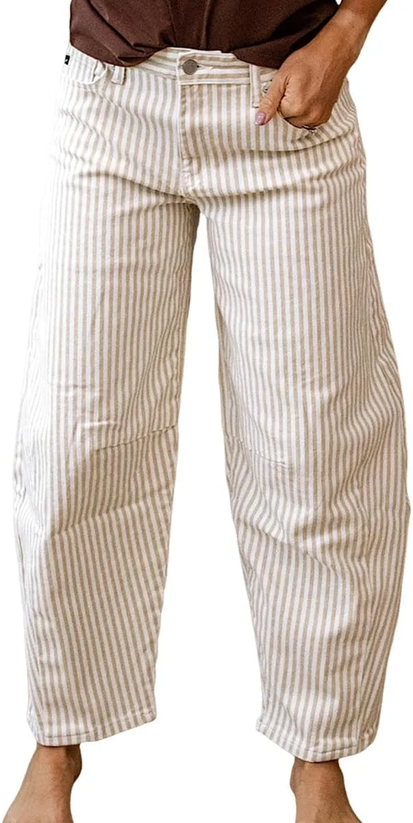 

Женские джинсы Boyfriend Wide Leg Cropped Barrel utcoco