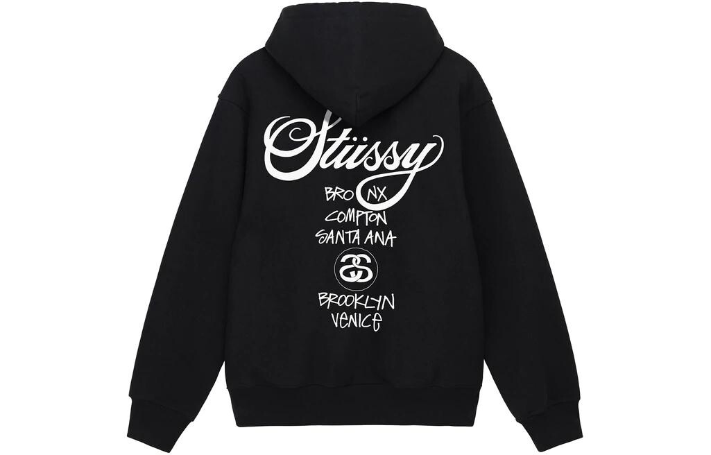 

Свитшот World Cruise Series унисекс Stussy, серый