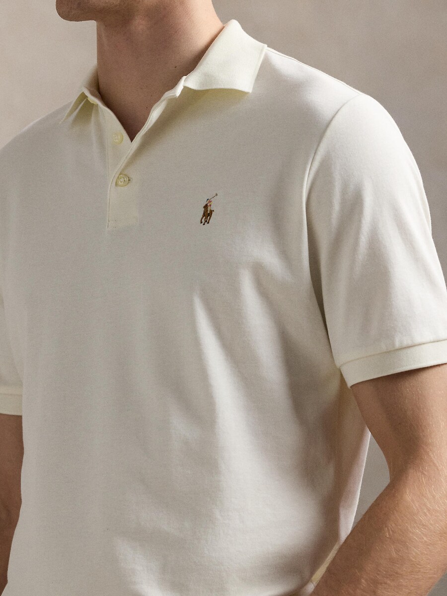 Рубашка Polo Ralph Lauren, кремовый — фото 3